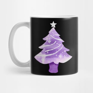 Purple Christmas Mug